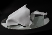 cm 60x50x80 céramqie,estampe,miroir