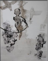 cm 50x65 monotype  ink on paper