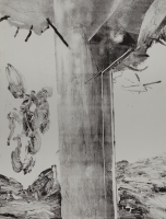 cm 50x65 monotype ink on paper